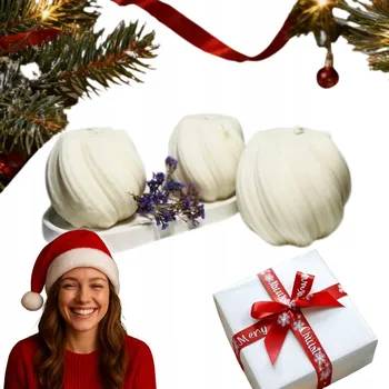 Svíčka Vonná svíčka ze sójového vosku – vánoční, příjemná vůně do obýváku i na stůl