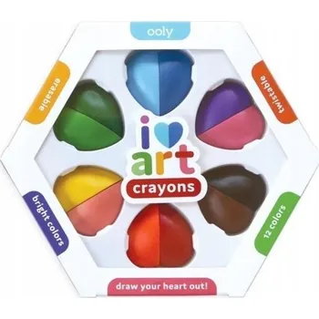 Pastelka PASTELKY SRDÍČKA Ergonomické pastelky Snadné Uchopení