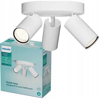 Bodové svítidlo Stropní bodové svítidlo kulatý Philips bílé
