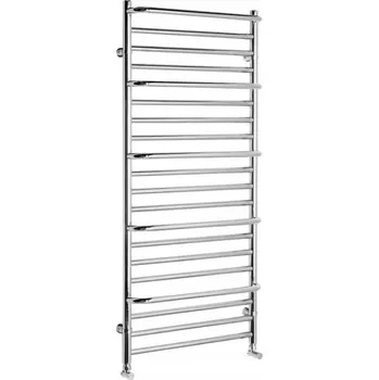 Radiátor Elektrický koupelnový radiátor Sapho 600 W, 600 x 1328 mm, stříbrný