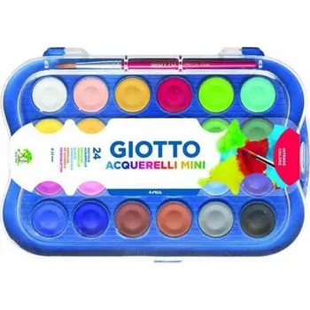 Vodová barva Akvarelové barvy v tabletách 24 GIOTTO