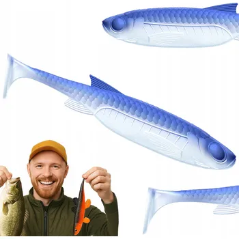 Umělá nástraha Libra Lures Kraken Shad 5" 003 Modrá Bělice Bez Vůně
