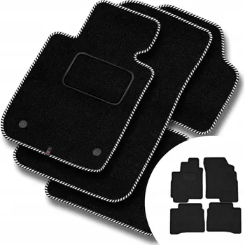 autokoberec Velurové autokoberce Motos 4 ks