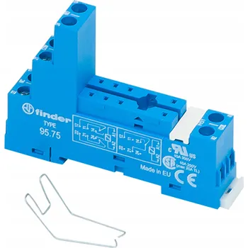 Relé RELÉ FINDER ZÁSUVKA PRO RELÉ 95.75.0.000 NA LIŠTU 6kV