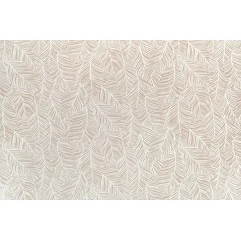 346-0709 Samolepicí fólie d-c-fix samolepící tapeta béžové listy, velikost 45 cm x 2 m