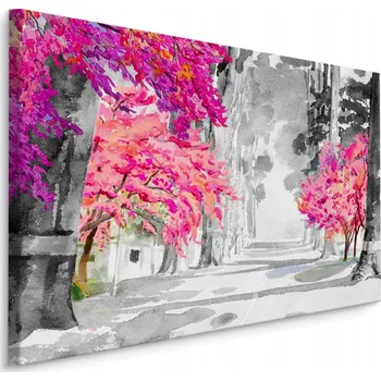 Obraz Obraz do Ložnice Květy Třešně AKVAREL 3D 30x20