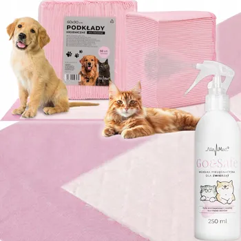 toaleta pro psa Absorpční podložky a rohože pro psy ALLEMED 50 ks