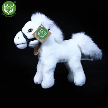 Dětské zboží Plyšový kůň bílý 20 cm ECO-FRIENDLY