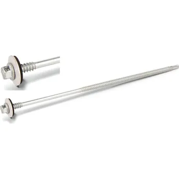 Vrut RAWLPLUG Šroub samovrtný OC pro sendvič do kovu max 6 mm + AL podl. 19 mm - ZN Varianta: 5,5/6,3 x 210 mm