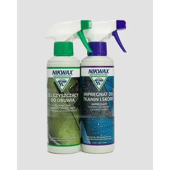 Prací gel Čisticí Prosředek Pro Obuv Nikwax Footwear Cleaning Gel / Čisticí Prostředek Pro Tkaniny A Kůži Nikwax Spray-on 300ml 0179p01-nd