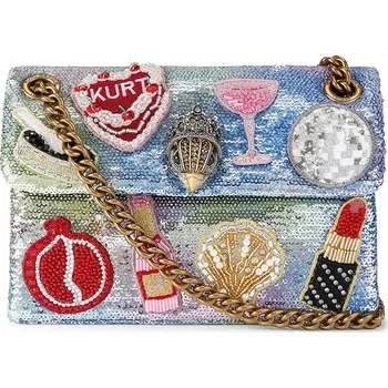 Kabelka Kurt Geiger London Kensington 5380067779 stříbrná SLV, vel. ONE SIZE