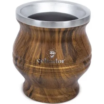 Termoska Cebador Kalabasa Cebador, Termocolador, nerez, hnědá, 190 ml