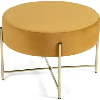 Taburet Puf MORO žlutá - SLEVA 3% s kodem radost25