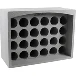 EDA Regál na Lahve 10714 pro 24 lahví šedý polystyren