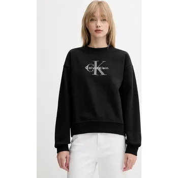 Dámská mikina Mikina Calvin Klein Jeans LV047B234G černá 99X, vel. S