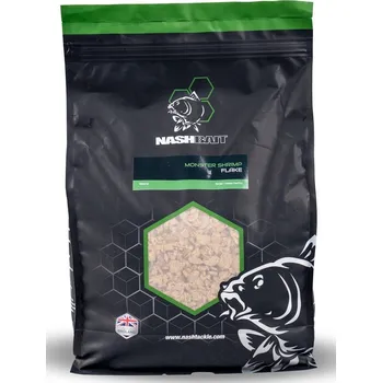 Boilies Nash Drcené Boilies Flake Monster Shrimp 1kg
