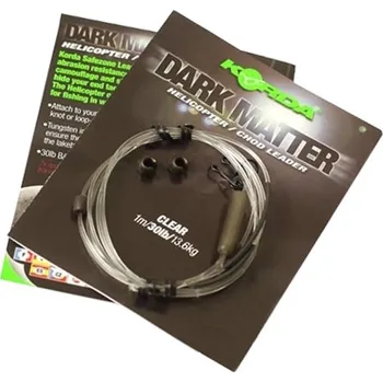 Korda Dark Matter Leader Heli weed 1m 40lb