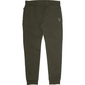 Rybářské oblečení Fox Tepláky Collection Green & Silver Lightweight Joggers vel. S