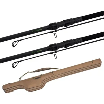 Rybářský prut Korda Prut Kaizen Green 12ft 3,5lb + Compac 3 Rod Divide Holdall 12 ft