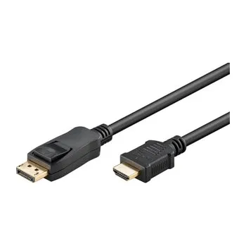 Video kabel Kabel k TV DisplayPort M/HDMI M, 2 m, digitální připojení plazmových a LCD TV