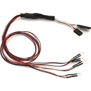 RC model Kyosho LED Light Unit (Diam5/L400/Red/4 Bulbs) - expresní doprava