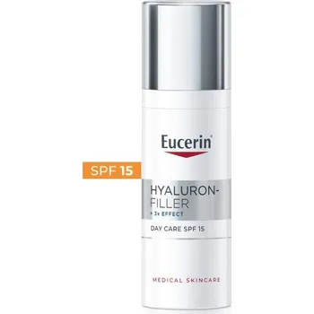 Pleťový krém Eucerin HYALURON-FILLER+3x EFFECT denní krém normální/smíšená pleť SPF15 50ml
