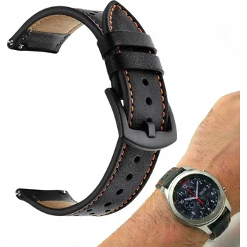 Řemínek na hodinky Řemínek Best Accessories pro Samsung 20mm černý