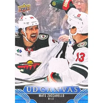 Sběratelská karetní hra insert karta MATS ZUCCARELLO 23-24 UD Ser. 1 Canvas číslo C38