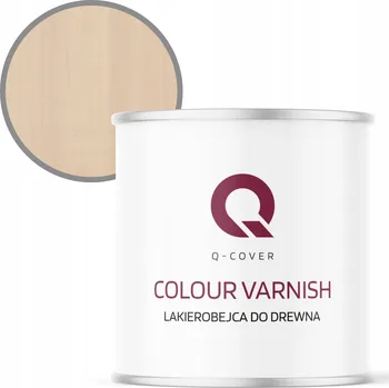 Lak na dřevo Lazurovací lak Q-COVER 2,5 l béžový polomat