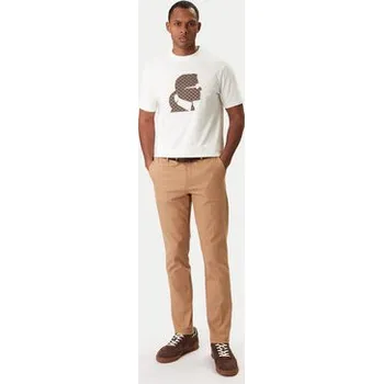 KARL LAGERFELD T-Shirt 755055 561221 Écru Regular Fit L