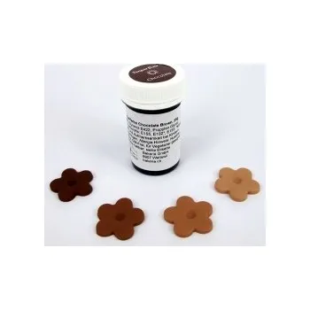 Potravinářské barvivo Barva gelová Sugarflair - Čokoládová hnědá / CHOCOLATE