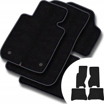 autokoberec Velurové autokoberce Motos 4 ks