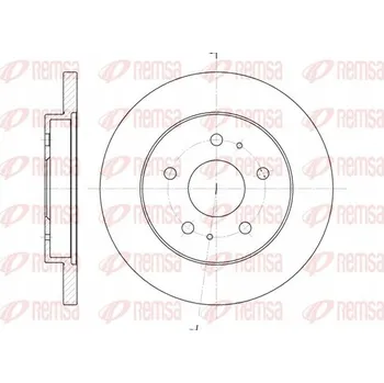 Brzdový kotouč Remsa 61143.00 Brzdový kotouč
