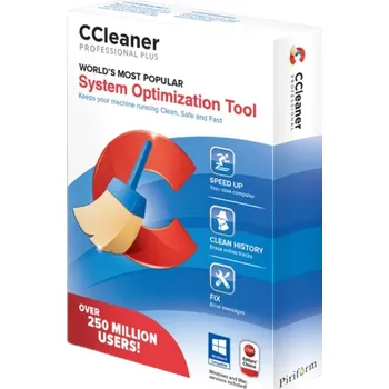 Antivir Piriform Software CCleaner Professional Plus elektronická 3 3 roky