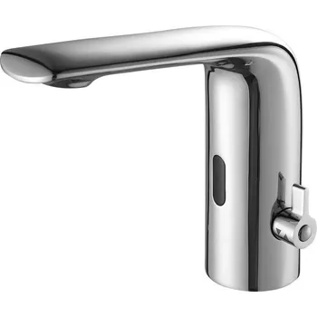 Vodovodní baterie Stojánková umyvadlová baterie Sapho stříbrná