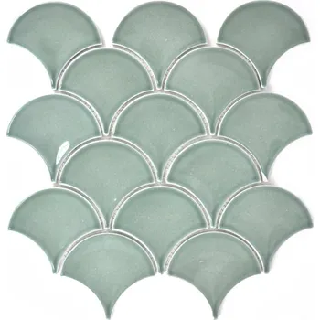 Obklad Keramická mozaika WzorcowniaStudio 25,6 x 27,3 cm zelená