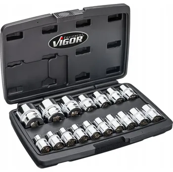 Klíč Sada nástrčných klíčů Vigor V7512/17