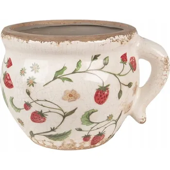 Květináč Obal Na Květináč na květináč s jahodami od Clayre & Eef