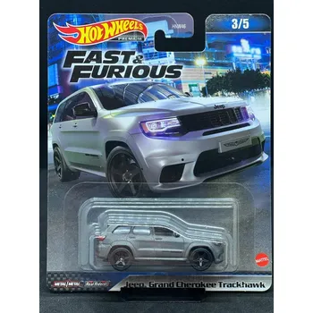 Hračka Hot Wheels - Jeep Grand Cherokee Trackhawk - Fast and Furious