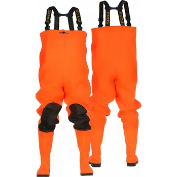 Pracovní oblečení Pros kalhoty SBM Fluo/Orange vel. 43, červené