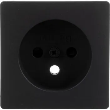 Elektrická zásuvka Elektrická zásuvka Hager nástěnná se zemněním šedá rozebíratelná