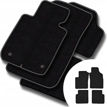 autokoberec Velurové autokoberce Motos 4 ks