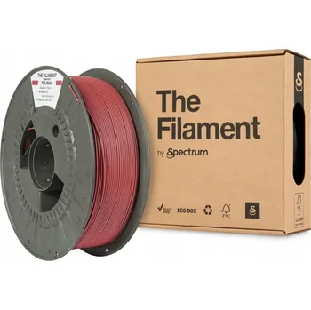 3D tisk Filament Spectrum PLA Matte 1,75 mm 1 kg Červená October Red