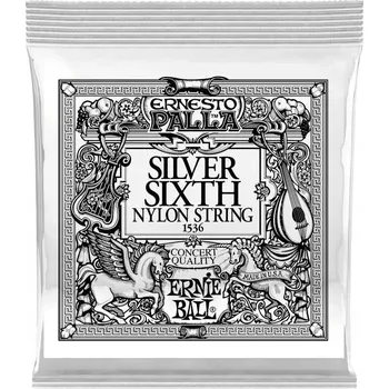 Struna pro kytaru a smyčcový nástroj Jednotlivá struna pro klasickou kytaru Ernie Ball 1536