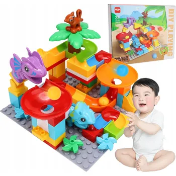 ostatní stavebnice Stavebnice Kuličková dráha 55 dílů