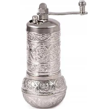 Kuchyňský mlýnek Ruční mlýnek Ottomania, kovový, stříbrný