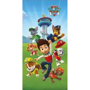 Plážová osuška Tlapková patrola Rychleschnoucí 70x140 Ryder Pejsci