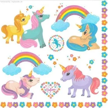 Papírový ubrousek SLOG 0420 01 Rainbow Ponies (Duhoví poníci)