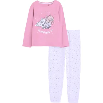 Dívčí pyžamo PYŽAMO DISNEY BAMBI Erve 40281 růžovo - bílé Velikost: 98-104