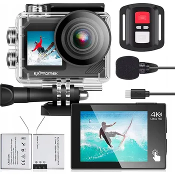 IP kamera Sportovní kamera EXPROTREK 4K ULTRA HD 4K UHD